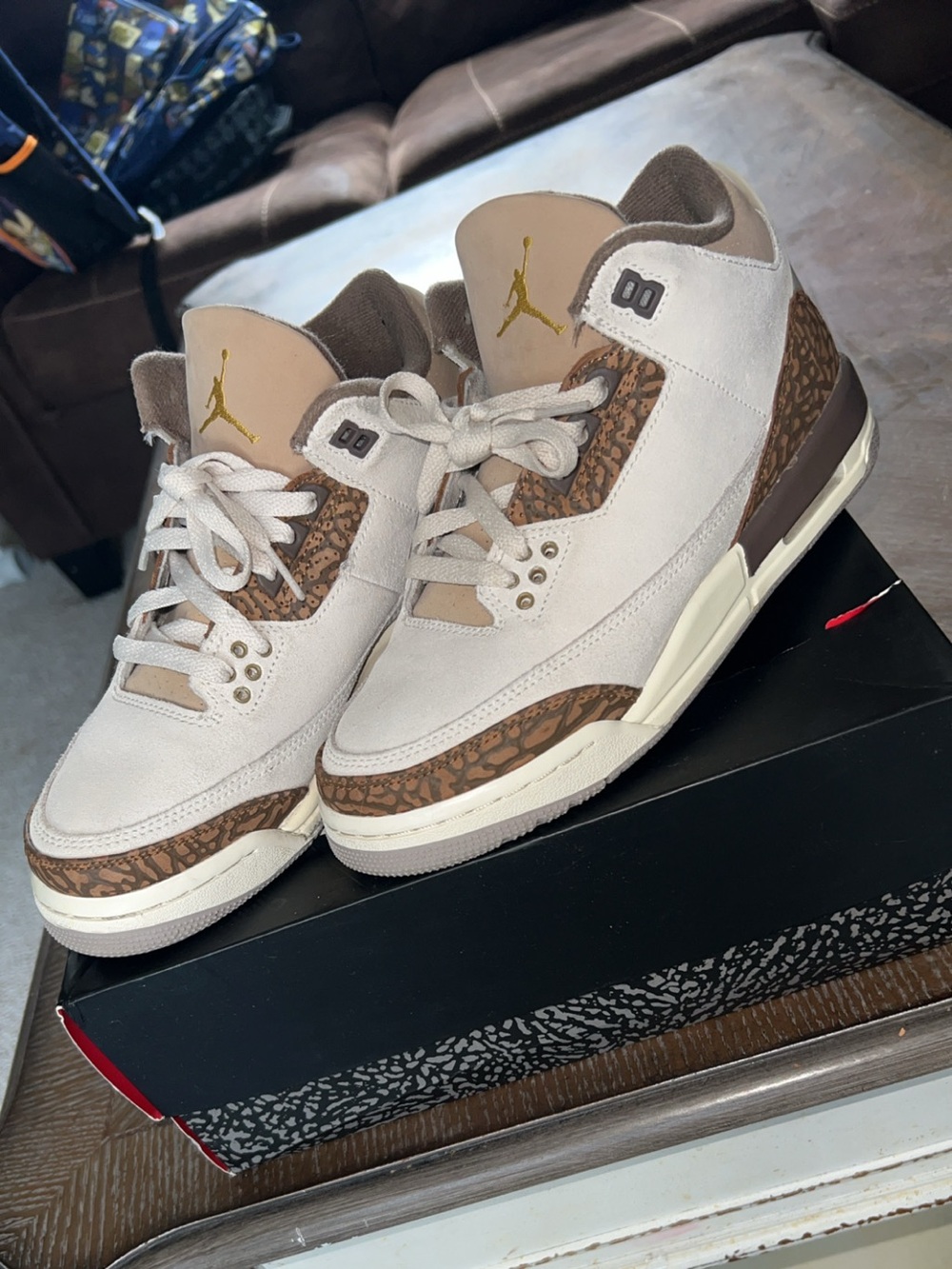 Jordan Retro 3 “Palomino”  Size 6.5 W/ OG Box